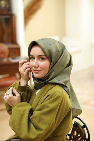 Silk Home Sura (Saten) İpek Eşarp 11392-S27 - 463993471203 - | Silk Home