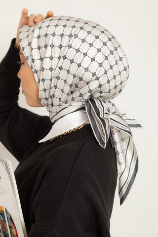 Silk Home Sura (Saten) İpek Eşarp 11393-S17