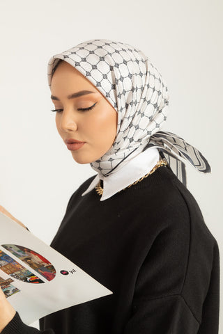 Silk Home Sura (Saten) İpek Eşarp 11393-S17