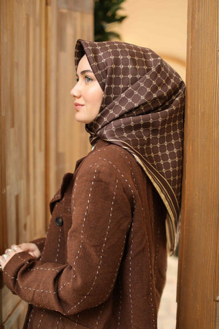 Silk Home Sura (Saten) İpek Eşarp 11393-S03 - 463993471203 - | Silk Home