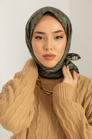 Silk Home Sura (Saten) İpek Eşarp 11393-S12 - 463993471203 - | Silk Home