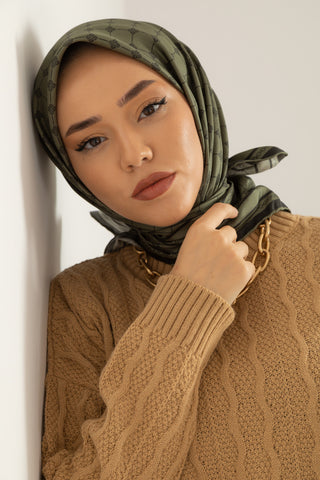 Silk Home Sura (Saten) İpek Eşarp 11393-S12 - 463993471203 - | Silk Home