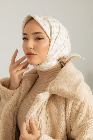 Silk Home Sura (Saten) İpek Eşarp 11393-S26 - 463993471203 - | Silk Home