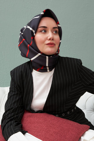 Silk Home Sura (Saten) İpek Eşarp 11394-S24