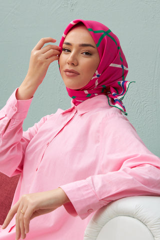 Silk Home Sura (Saten) İpek Eşarp 11394-S27
