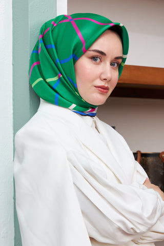Silk Home Sura (Saten) İpek Eşarp 11394-S10