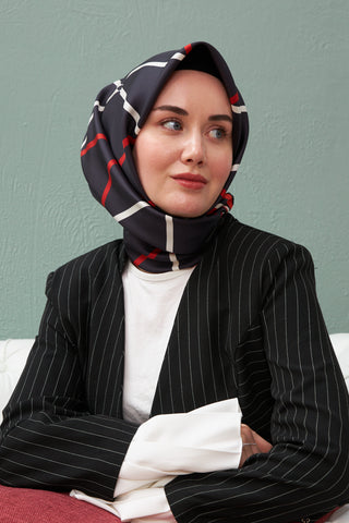 Silk Home Sura (Saten) İpek Eşarp 11394-S24