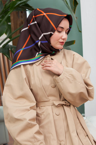 Silk Home Sura (Saten) İpek Eşarp 11394-S06