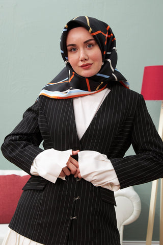 Silk Home Sura (Saten) İpek Eşarp 11394-S02