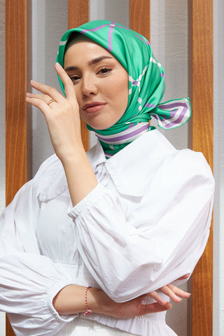 Silk Home Sura (Saten) İpek Eşarp 11394-S23