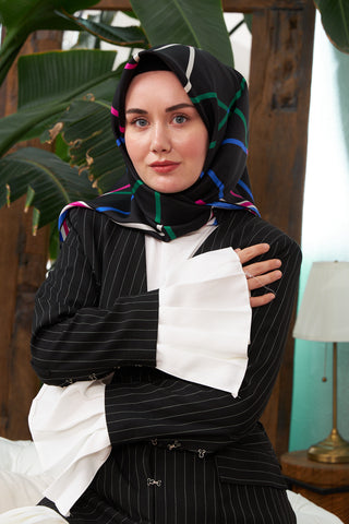Silk Home Sura (Saten) İpek Eşarp 11394-S09 - 463993471203 - | Silk Home