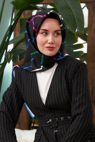 Silk Home Sura (Saten) İpek Eşarp 11394-S09 - 463993471203 - | Silk Home