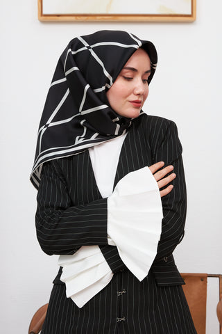 Silk Home Sura (Saten) İpek Eşarp 11394-S19 - 463993471203 - | Silk Home