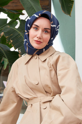 Silk Home Sura (Saten) İpek Eşarp 11394-S28 - 463993471203 - | Silk Home