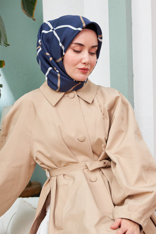 Silk Home Sura (Saten) İpek Eşarp 11394-S28 - 463993471203 - | Silk Home