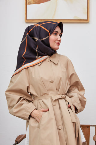 Silk Home Sura (Saten) İpek Eşarp 11394-S32 - 463993471203 - | Silk Home