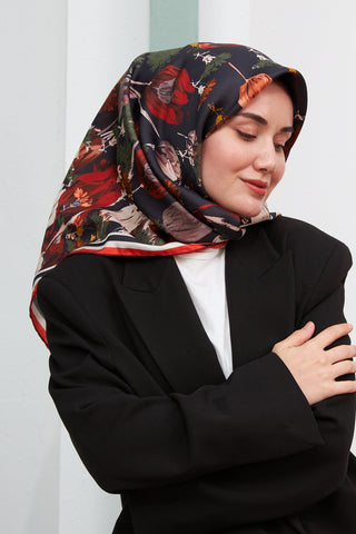 Silk Home Sura (Saten) İpek Eşarp 11395-S07
