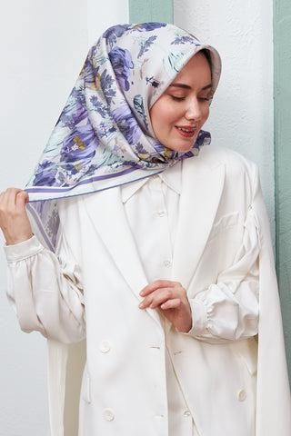 Silk Home Sura (Saten) İpek Eşarp 11395-S01