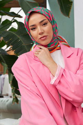 Silk Home Sura (Saten) İpek Eşarp 11397-S37