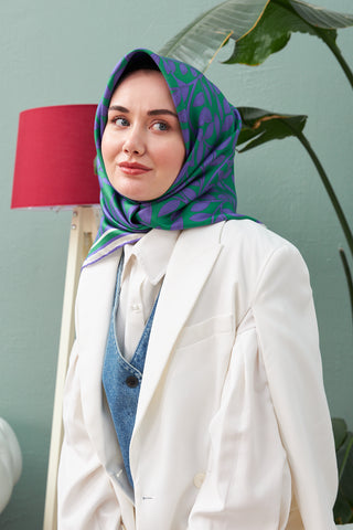 Silk Home Sura (Saten) İpek Eşarp 11397-S15 - 463993471203 - | Silk Home