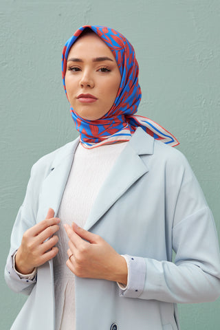 Silk Home Sura (Saten) İpek Eşarp 11397-S35 - 463993471203 - | Silk Home