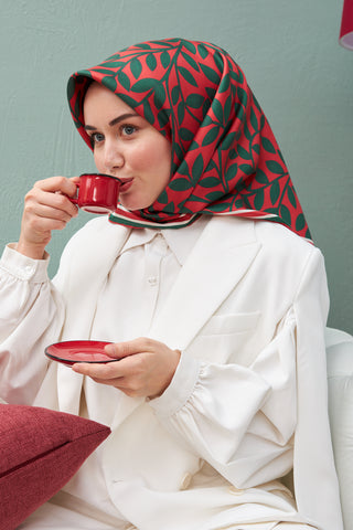 Silk Home Sura (Saten) İpek Eşarp 11397-S43 - 463993471203 - | Silk Home