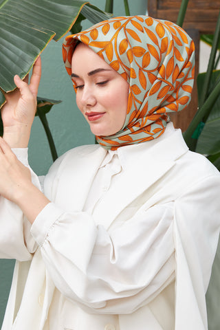 Silk Home Sura (Saten) İpek Eşarp 11397-S49 - 463993471203 - | Silk Home