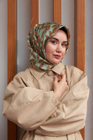 Silk Home Sura (Saten) İpek Eşarp 11397-S50 - 463993471203 - | Silk Home