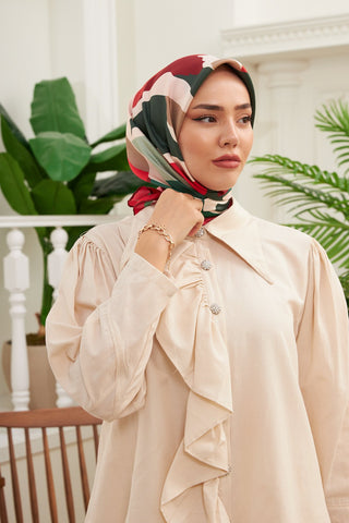 Silk Home Sura (Saten) İpek Eşarp 11398-S47