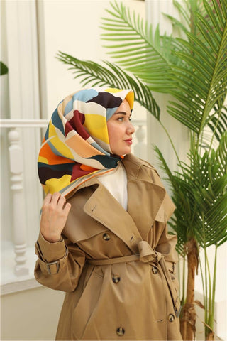 Silk Home Sura (Saten) İpek Eşarp 11398-S02