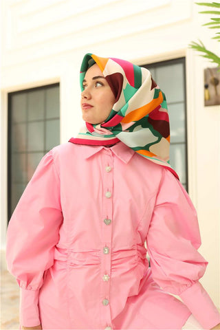 Silk Home Sura (Saten) İpek Eşarp 11398-S31