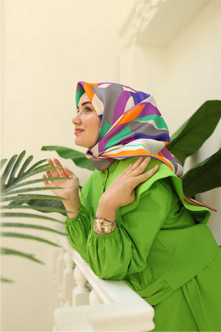 Silk Home Sura (Saten) İpek Eşarp 11398-S32
