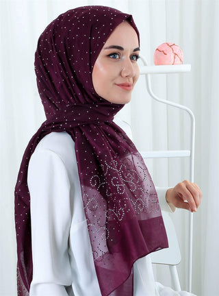 Silk Home Taşlı Şal 4720-11