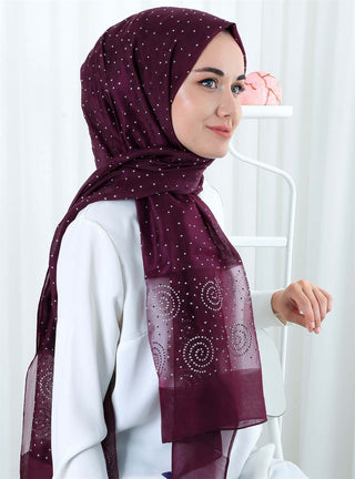 Silk Home Taşlı Şal 4721-11