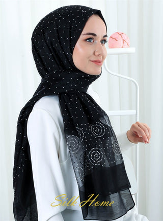 Silk Home Taşlı Şal 4721-15