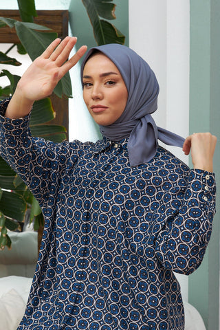 Silk Home Twill Eşarp 11343-37 - Düz Twill Polyester Eşarp - | Silk Home