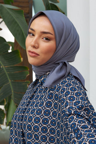 Silk Home Twill Eşarp 11343-37 - Düz Twill Polyester Eşarp - | Silk Home
