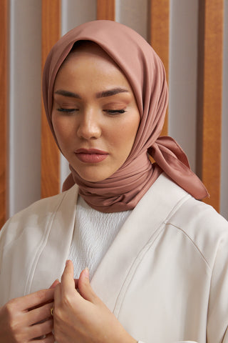 Silk Home Twill Eşarp 11343-54 - Düz Twill Polyester Eşarp - | Silk Home