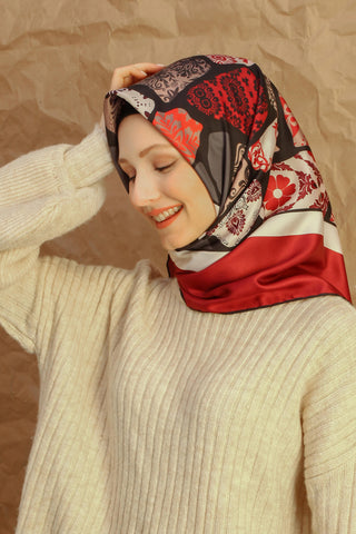 Silk Home Twill Eşarp 30042-04