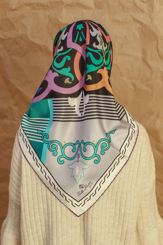Silk Home Twill Scarf 30046-01 
