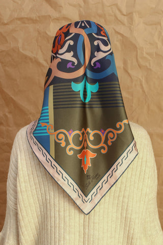 Silk Home Twill Scarf 30046-06 