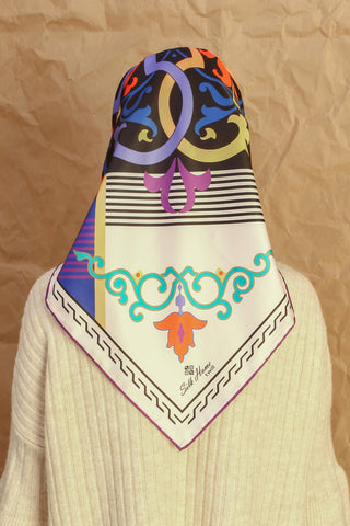 Silk Home Twill Scarf 30046-07 