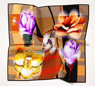Silk Home Twill Eşarp 30053-12
