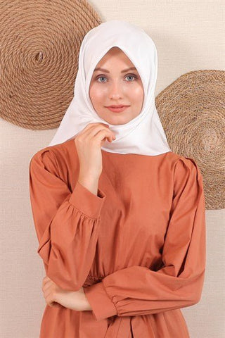 Silk Home Twill Eşarp Beyaz 11343-19 - 463993471203 - | Silk Home