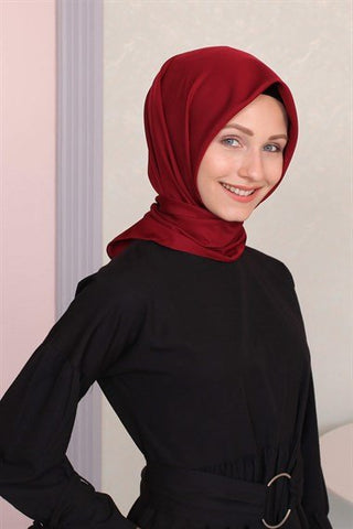 Silk Home Twill Eşarp Bordo 11343-02 - 463993471203 - | Silk Home
