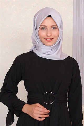 Silk Home Twill Eşarp Gümüş 11343-14 - 463993471203 - | Silk Home