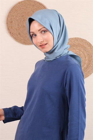 Silk Home Twill Eşarp İndigo 11343-06 - 463993471203 - | Silk Home