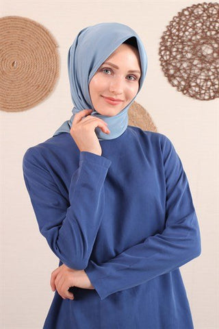 Silk Home Twill Eşarp İndigo 11343-06 - 463993471203 - | Silk Home