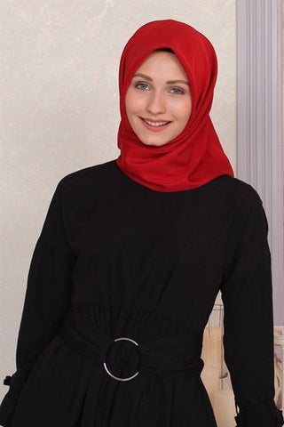 Silk Home Twill Eşarp Kırmızı 11343-04 - 463993471203 - | Silk Home