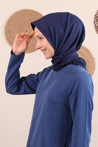 Silk Home Twill Scarf Navy Blue 11343-03 